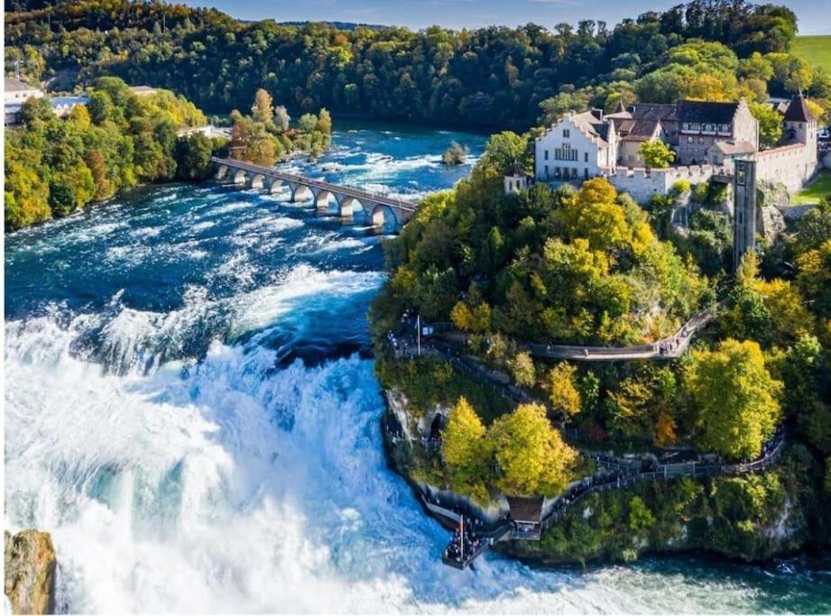 Schoene Einliegerwohnung 200M Vom Wasser Entfernt ชไตน์ อัม ไรน์ ภายนอก รูปภาพ